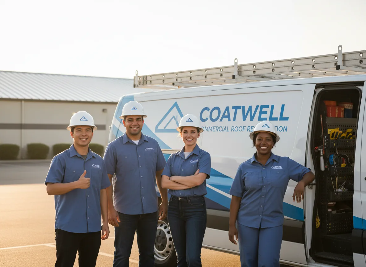 Commercial roof coating company in Ivel, KY